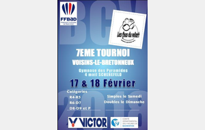 Ouverture de l'inscription au tournoi du BCV 2018