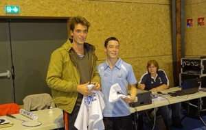 Catégorie Junior:
Vainqueur: Frébault Clément (BCV)
Finaliste: Plateau Lucas (BCV)
1er Challenge "Jeunes"
