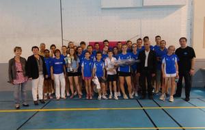 REMISE TROPHÉE MEILLEUR CLUB JEUNES SUR LA SAISON 2014.