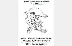 ANNULE - 19ème tournoi de VILLEPREUX