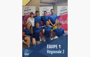 L'équipe 1 en interclubs régionale 2
