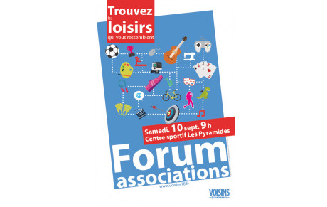 Forum des associations le 10 septembre