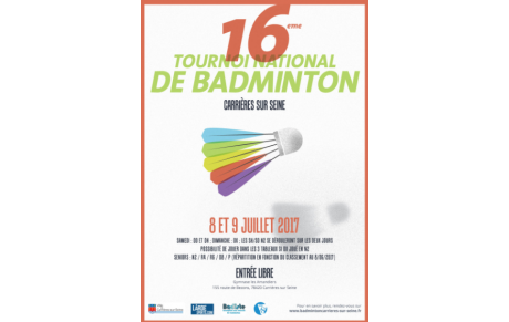 2 victoires au Tournoi de Carrières sur Seine - 8 et 9 Juillet 2017