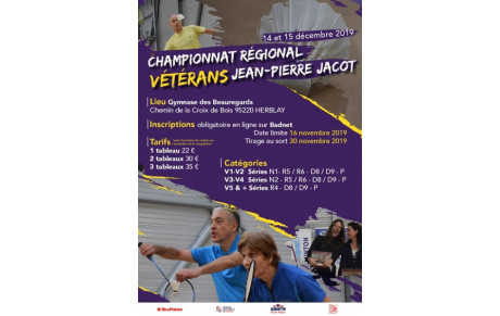 Championnat Régional Vétérans