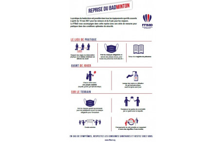 Ouverture de tous les créneaux à partir du 9 juin !!!